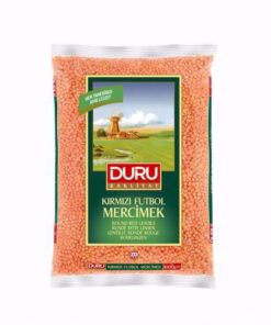 Duru Kırmızı Mercimek Futbol 1 kg