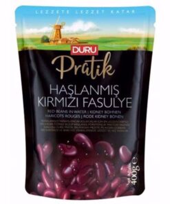 Duru Pratik Haşlanmış Kırmızı Fasulye 400 g
