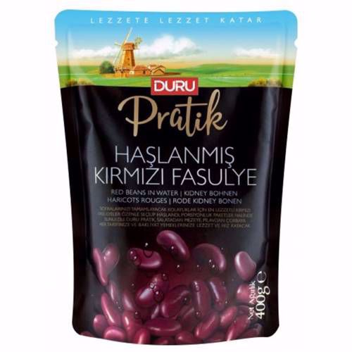 Duru Pratik Haşlanmış Kırmızı Fasulye 400 g