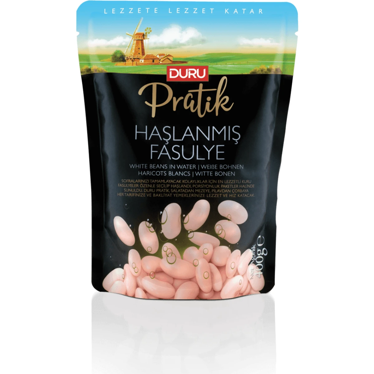 Duru Pratik Haşlanmış Fasulye 400 g
