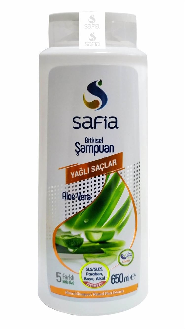 Safia Yağlı Saçlar İçin Şampuan 650 mL
