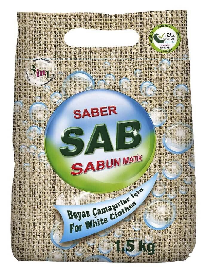 SAB Çamaşır Tozu Beyazlar 1,5 kg