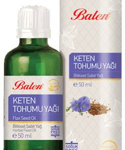 Balen Keten Tohumu Yağı 50 mL