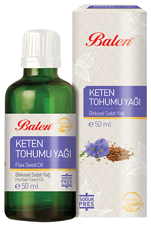 Balen Keten Tohumu Yağı 50 mL