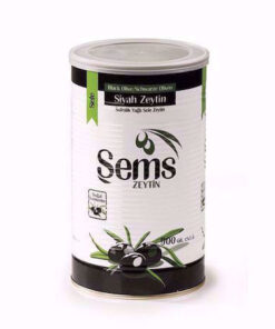 Şems Yağlı Sele Siyah Zeytin L 900 g