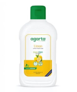 Agarta Doğal Krem Etkili Sıvı Sabun Limon 1500 mL