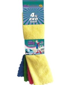 Mikrofiber Temizlik Bezi 4'lü Paket