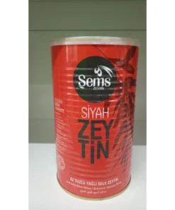 Şems Yağlı Sele Siyah Zeytin S 900 g
