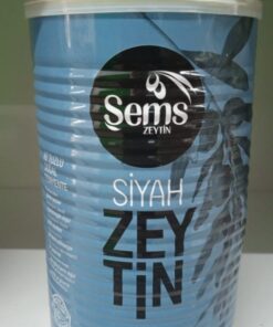 Şems Yağlı Sele Siyah Zeytin M 900 g