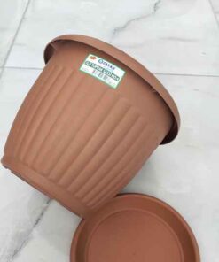 4 No Plastik Saksı 27 cm x 22 cm