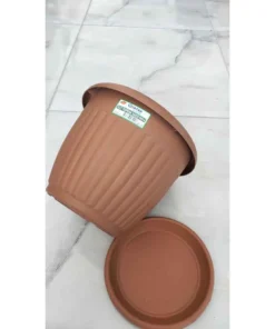 4 No Plastik Saksı 27 cm x 22 cm