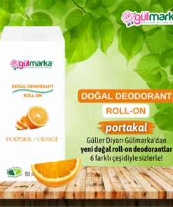 Gülmarka Doğal Deodorant Roll-On Portakal 50 mL