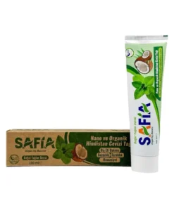 Safia Organik Nanel + Hindistan Cevizi Diş Macunu 100 mL