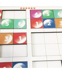 Moonbeavers Ahşap Sudoku Eğitici Öğretici Geliştirici Okula (Matematik) Katkı Sağlayan Sağlıklı Zeka Oyuncağı