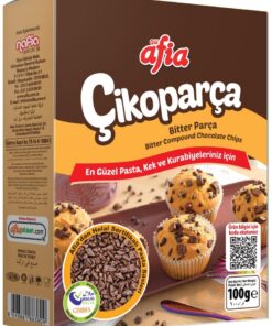 Afia Çikoparça Bitter Parça Çikolata 100 g