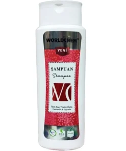 Worldchem Bitkisel Tüm Saç Tipleri Şampuan 500 mL