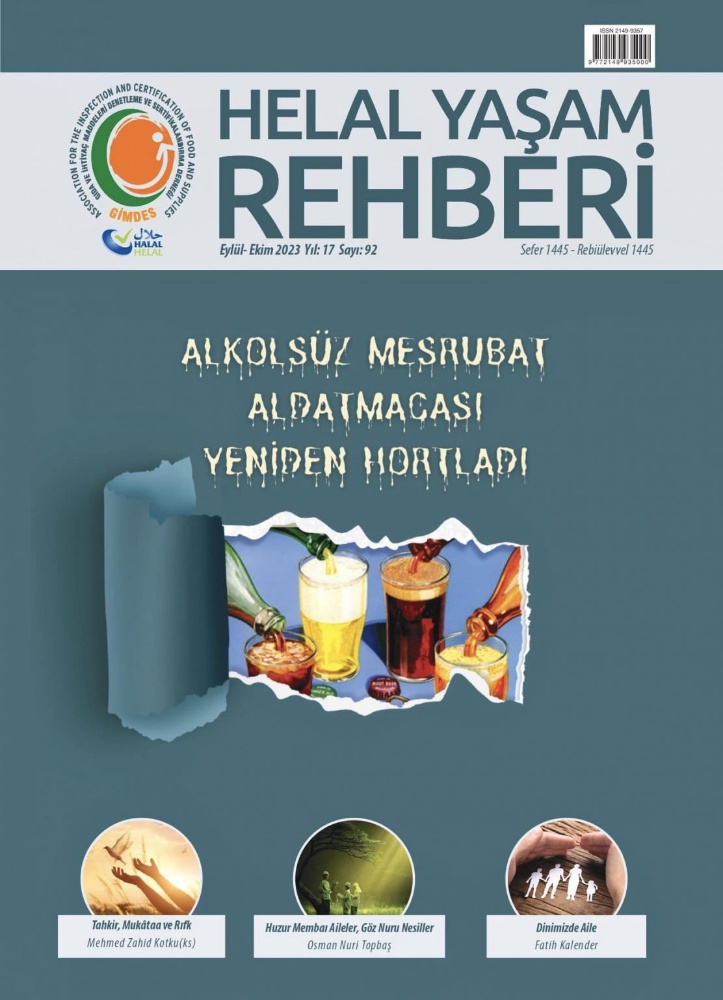 E-Dergi Helal Yaşam Rehberi 92. Sayısı (PDF)