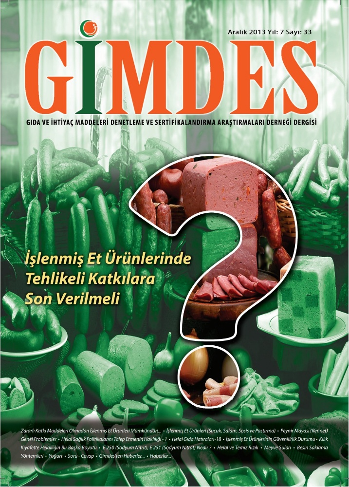 E-Dergi Helal Yaşam Rehberi 33. Sayısı (PDF)