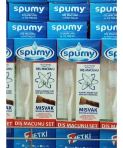 Spumy Diş Macunu Misvak &Propolis 100 Gr (Diş Fırçası Hediyeli)