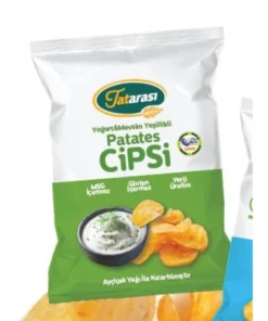 Tatarası Patates Cipsi Yoğurt Ve Mevsim Yeşillikli 70 g
