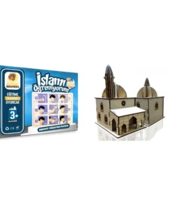 Moonbeavers Abdest Öğreten Yapboz Erkek + Moonbeavers Demonte Cami Maketi