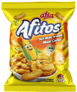 Afia Afitos Süt Mısır Aromalı Mısır Çerezi 50 g