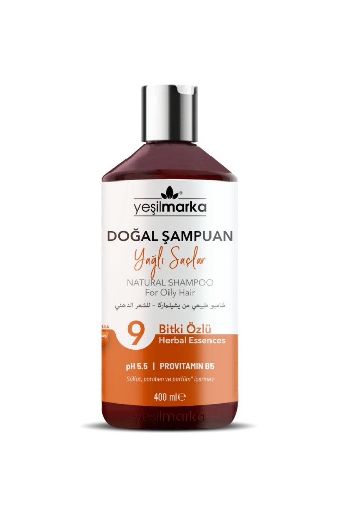 Yeşilmarka Yağlı Saçlar İçin Şampuan 400 mL