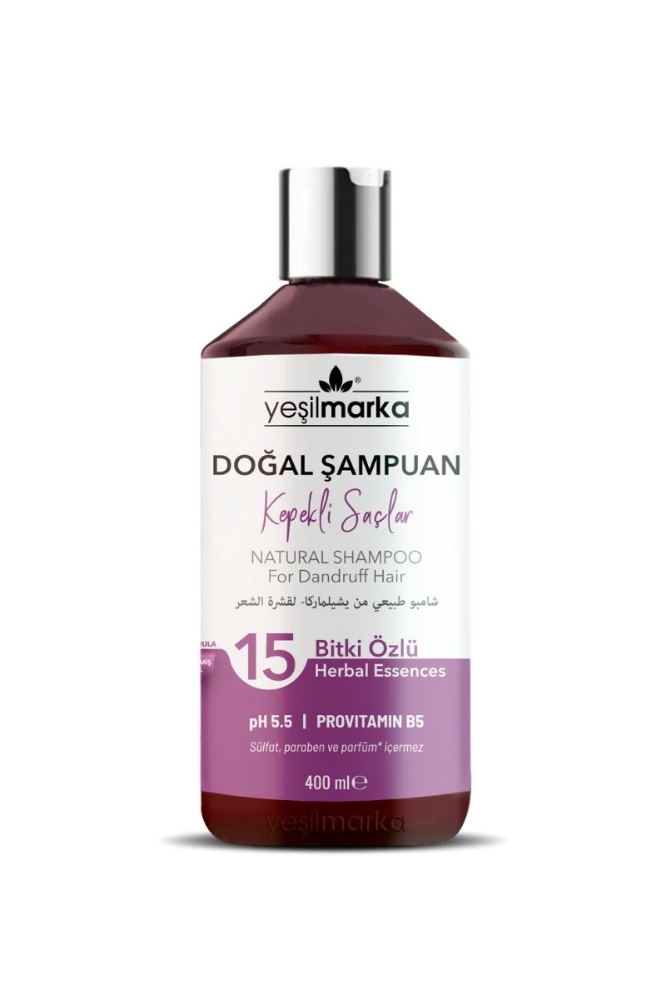 Yeşilmarka Kepekli Saçlar İçin Şampuan 400 mL