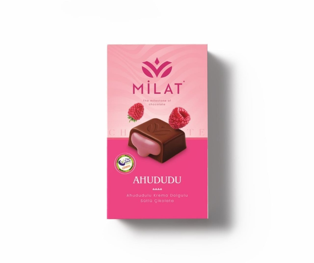 Milat Ahududu Dolgulu Sütlü Çikolata 60 g