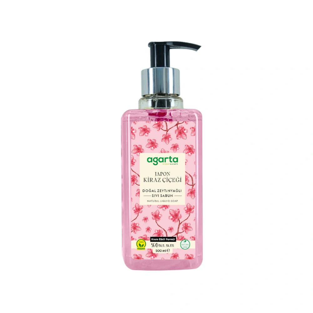 Agarta Japon Kirazı Sıvı Sabun 500 mL