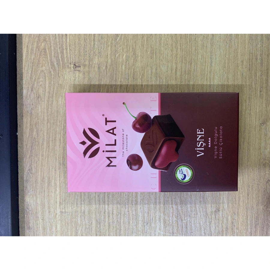 Milat Vişne Dolgulu Sütlü Çikolata 60 g