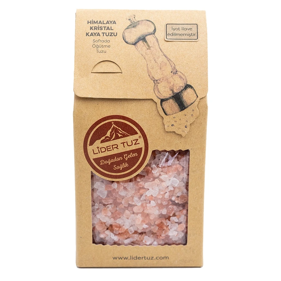 Lider Himalaya Kristal Kaya Tuzu Sofrada Öğütme 500 g