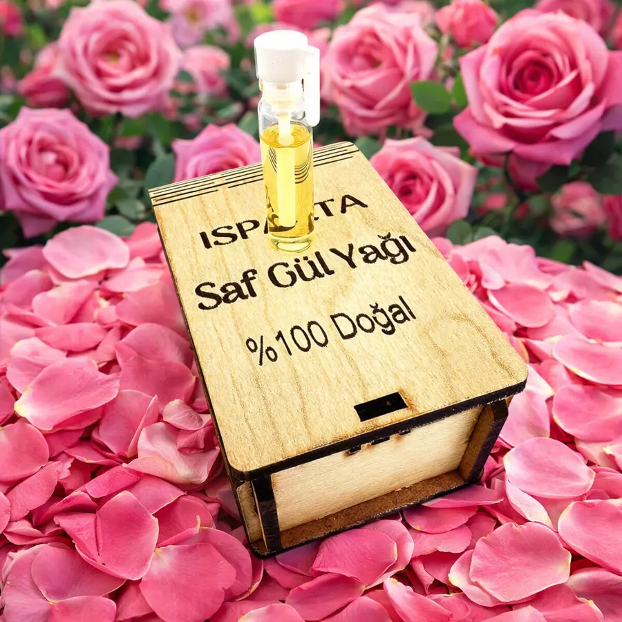 Gülmarka Saf Gül Yağı %100 Doğal 1 g