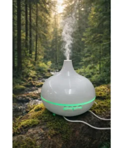 Aroma Difüzör Kumandalı Büyük (Beyaz)