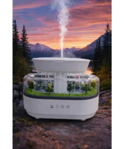 Aroma Teraryum Difüzörü Işıklı Sesli