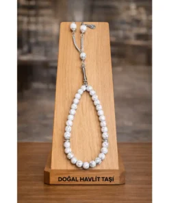 33'lü Doğal Havlit Taşı Tesbih