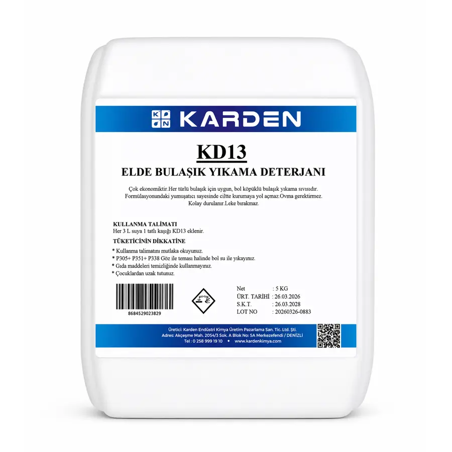 Karden Elde Bulaşık Deterjanı 5 L