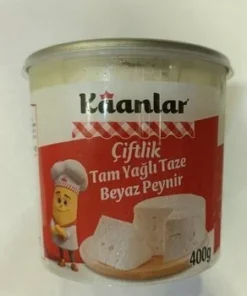 Kaanlar Çiftlik Tam Yağlı Beyaz Peynir 400 g