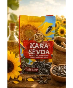 Gold Harvest Kara Sevda Tuzlu Çekirdek 180 g