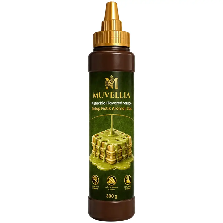 Muvellia Antep Fıstığı Aromalı Sosu 300 g