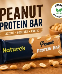 Öğüt Yer Fıstıklı Proteinli Hurma Barı 40 g