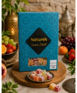 Öğüt Sargılı Meyveli Lokum 1 kg