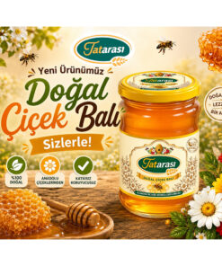 Tatarası Doğal Çiçek Balı 850 g