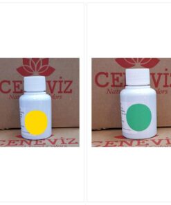 Ceneviz Sarı Gıda Boyası 40 g + Ceneviz Yeşil Gıda Boyası 40 g