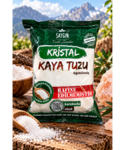 Saygın Kaya Tuzu Öğütülmüş Poşet 500 g