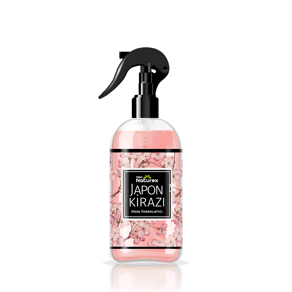 Faber Naturex Room Fresh Japon Kirazı - Salon ve Oda Parfümü Japon Kirazı Çiçeği Özlü 500 mL