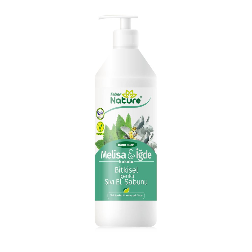 Faber Nature Hand Soap Portakal Limon & Greyfurt - Bitkisel Esaslı Sıvı El Sabunu 5000 mL