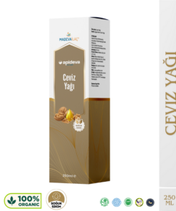 Apideva Ceviz Yağı Soğuk Sıkım 250 mL