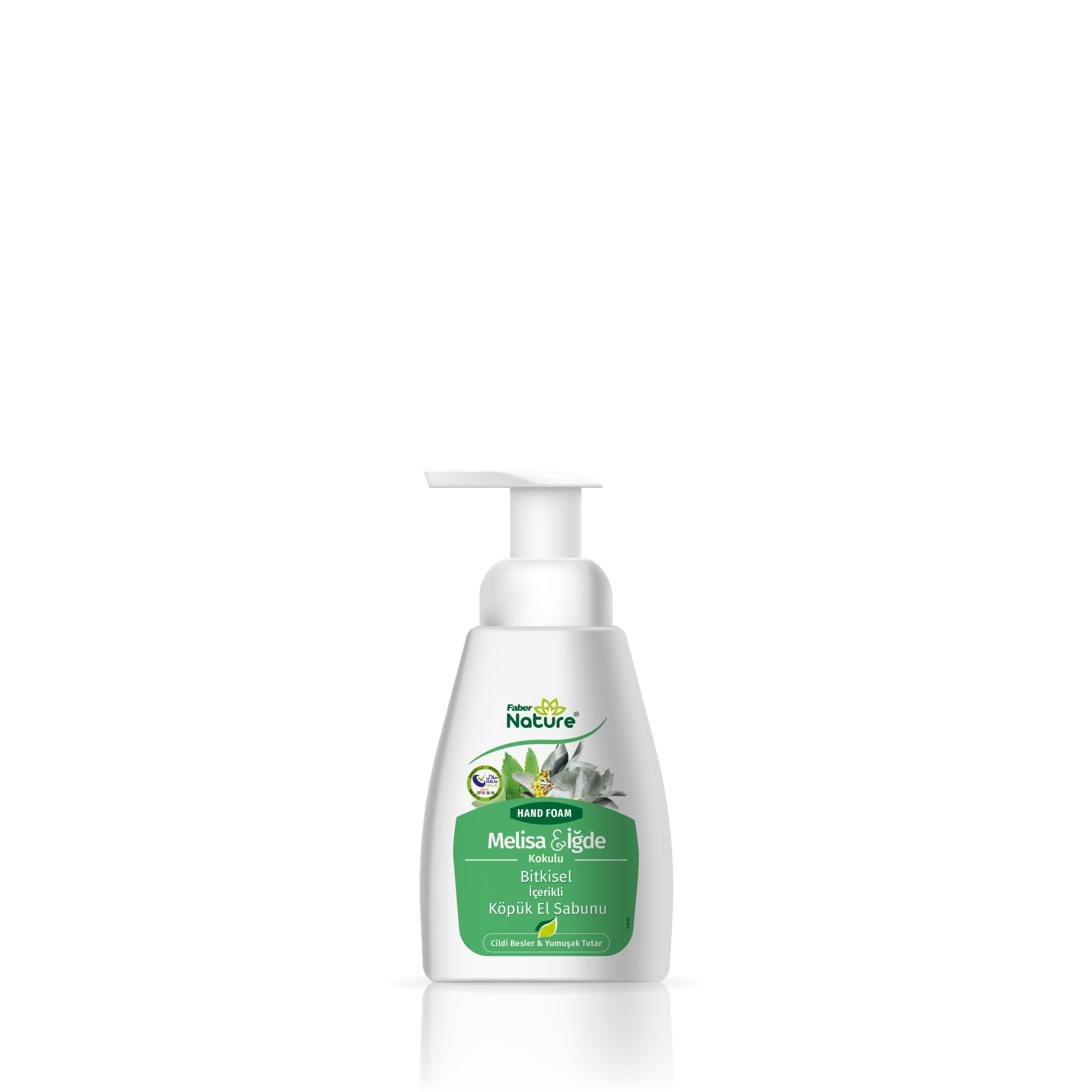Faber Nature Nature Olive Oil Soap - Bitkisel İçerikli %100 Doğal Zeytinyağlı Sıvı El Sabun 500 mL
