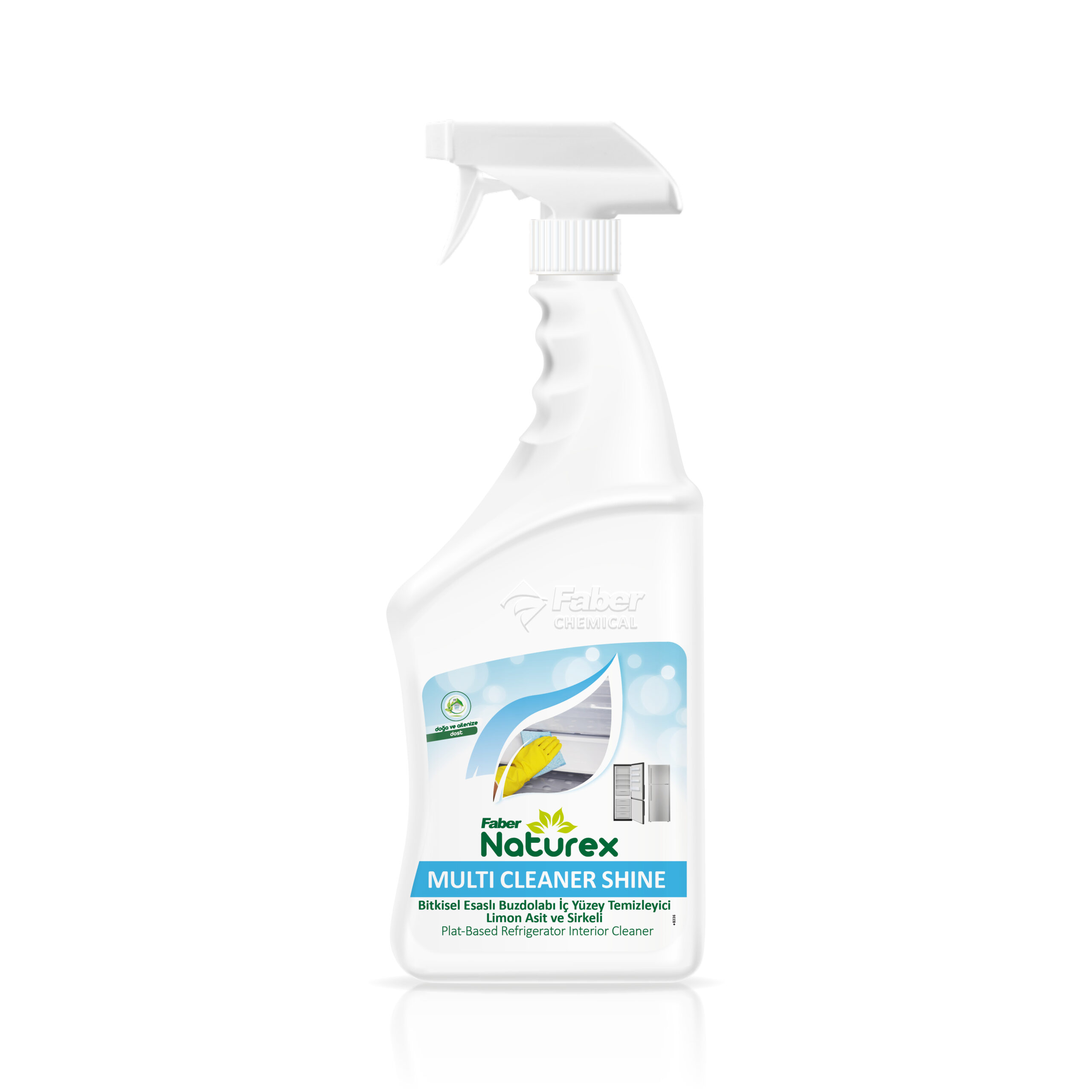 Faber Naturex Multi Cleaner Shine - Bitkisel Esaslı Buzdolabı İç Yüzey Temizleyici 750 mL